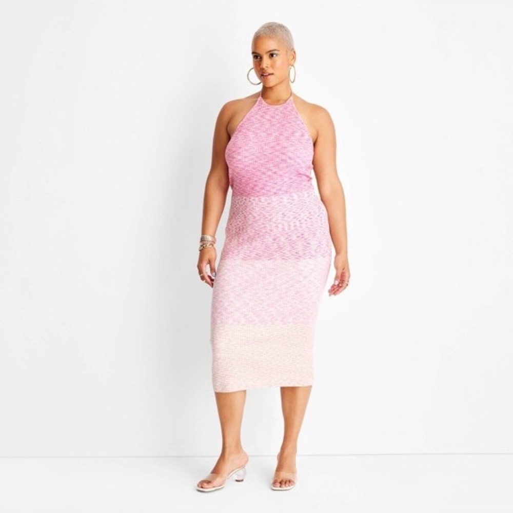 Alani Noelle halter dress 1X